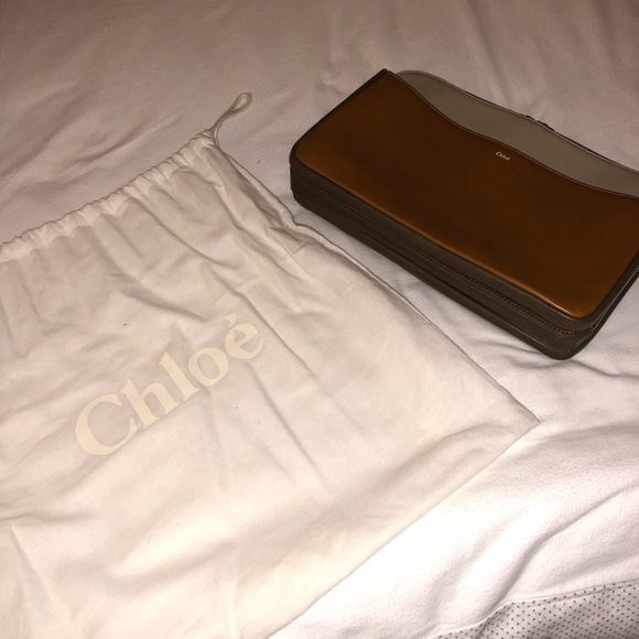 *RARE FIND* Chloe Lucy bag in Teak Brown - Picture 7 of 8